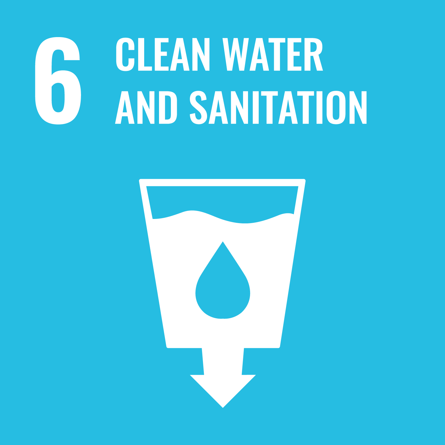 UN SDG goal 6: Clean water and sanitation